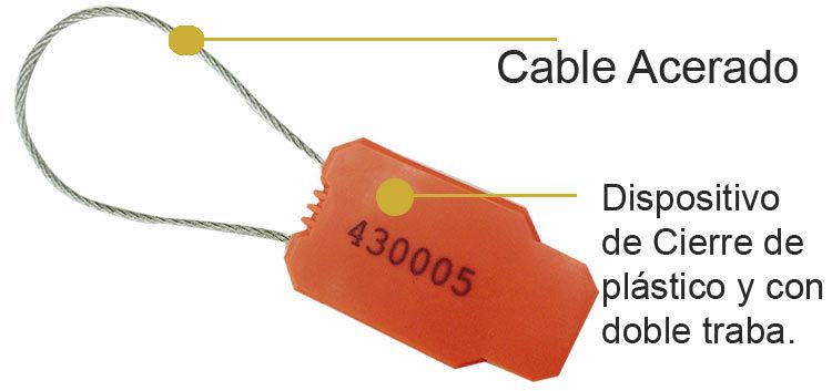 sellos de seguridad de cable