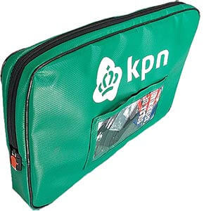 Bolsas de seguridad hechas para KPN Holanda