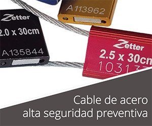Cintillos inviolables de cable acerado