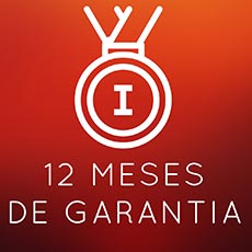 Garantía efectiva de 12 meses