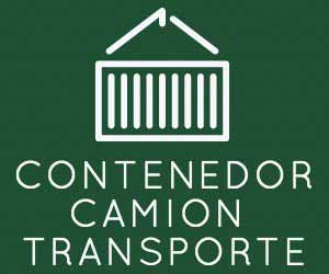 Contenedor transporte de carga