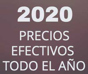 Precios efectivos todo el 2020