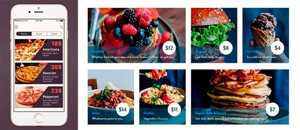 Alimentos a domicilio reparto