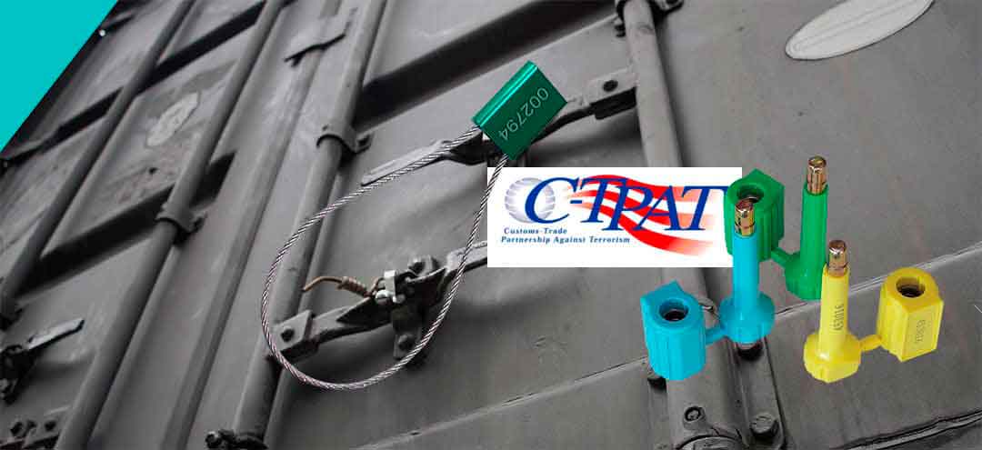 Tipos de contenedores de carga precintos