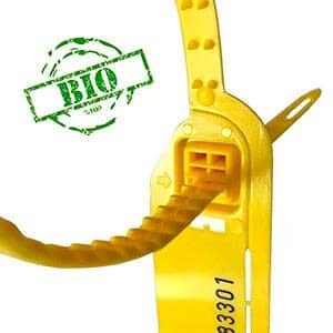 Precintos de seguridad biodegradables