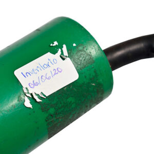 Etiqueta de seguridad destructible