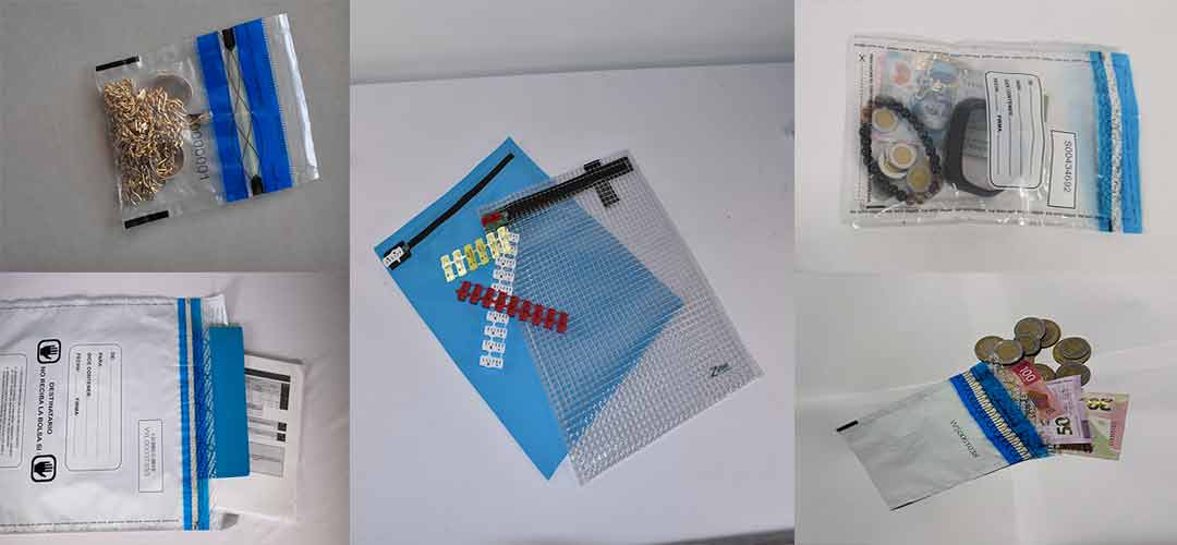Sobres y bolsas de seguridad para dinero