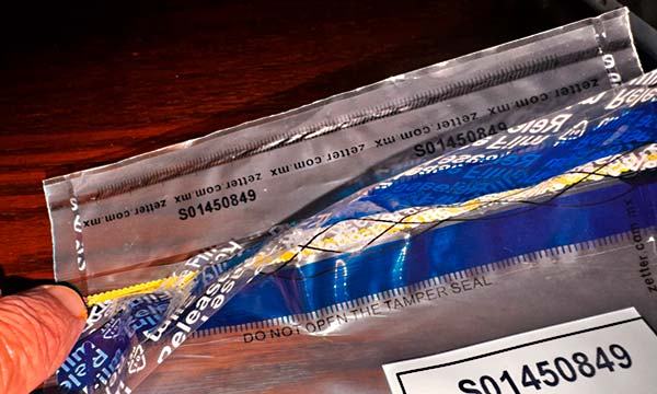 Sobres de seguridad con cinta VOID OPEN. Para efectivo y valores en custodia.