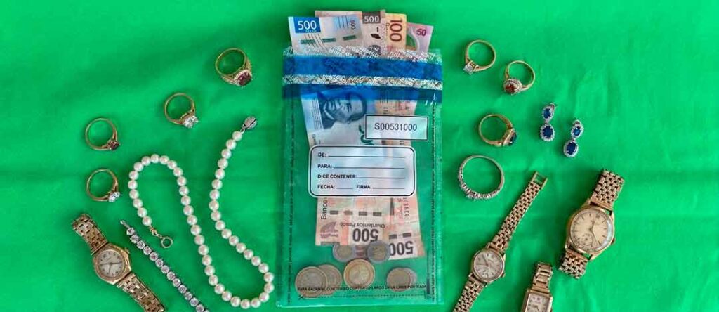 Bolsa desechable de seguridad