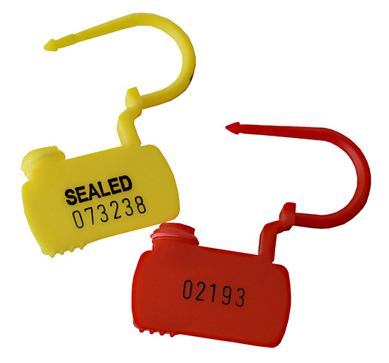 Precinto Sello Candado Cinchos Para Carrito Rojo De Hospital Zetter